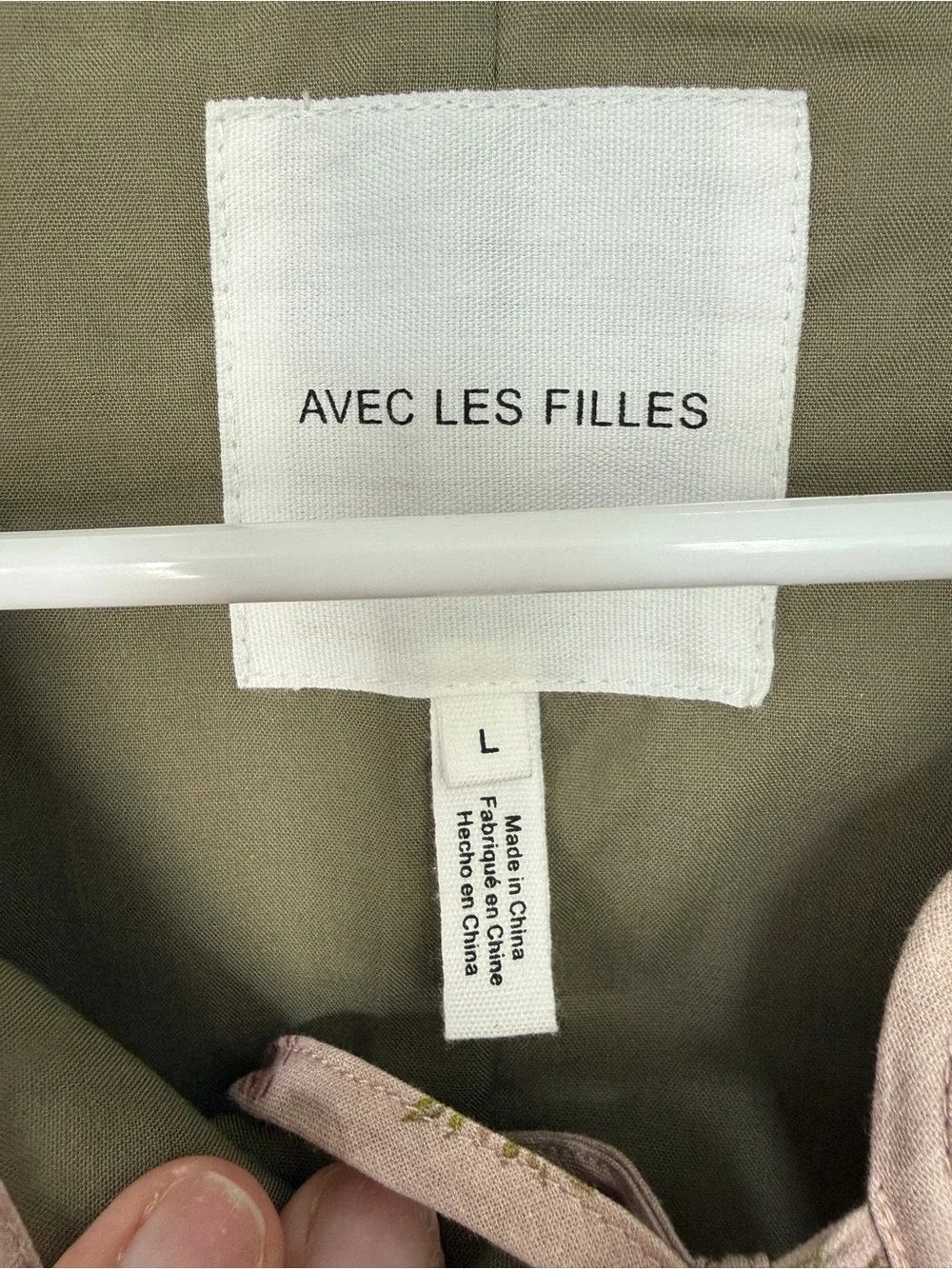 NWT (L)Anthropologie Avec Les Filles Floral Quilted Open Tie Jacket Cottagecore